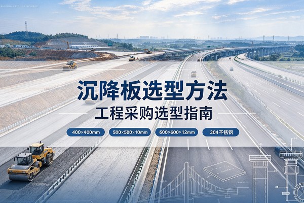 秦安沉降板选择方法