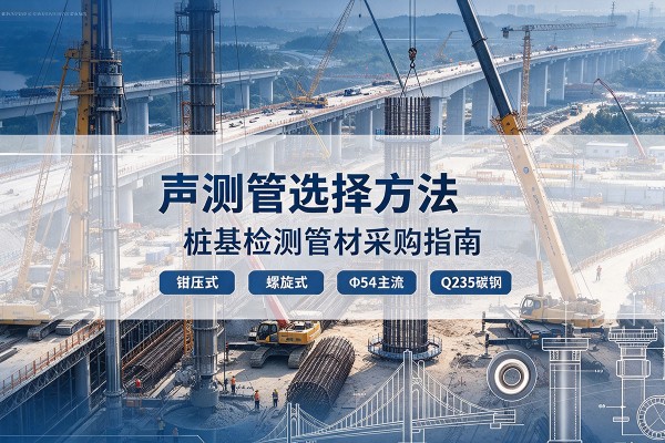 秦安声测管选型标准