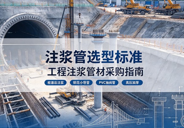 秦安注浆管选型标准